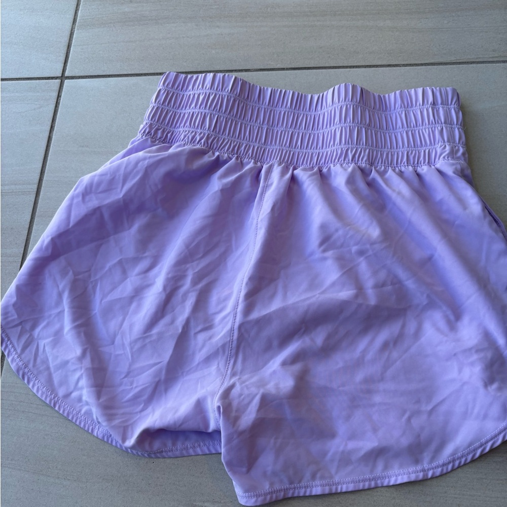 Nike Light Purple Women's Athletic Shorts
